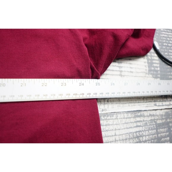 Phat Dog Shirt mens XXXL red 23 basketball the king print metalic short sleeve - Picture 7 of 11